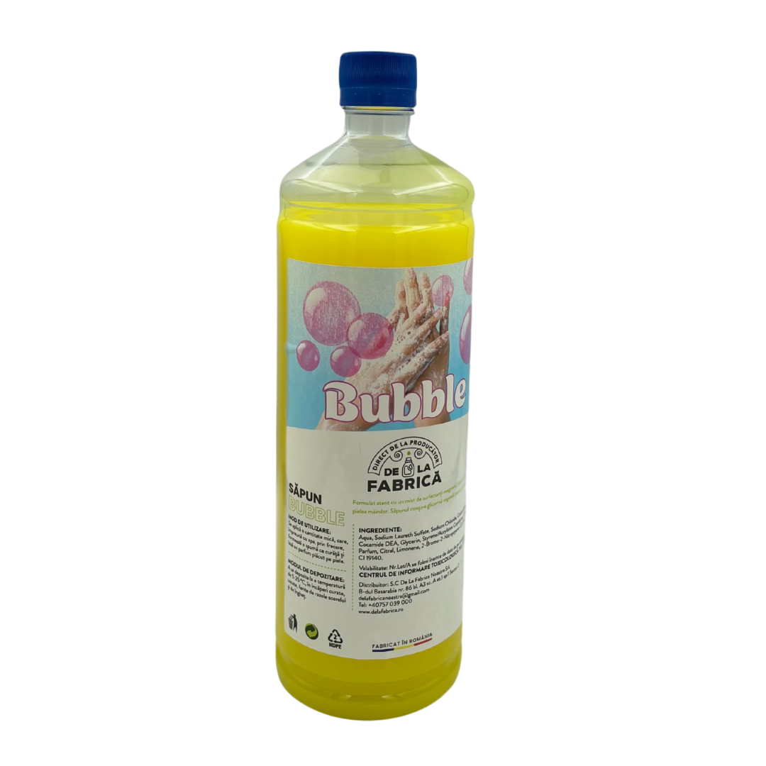 Săpun Lichid Bubble Gum – Spumă Delicată și Parfum Plăcut - DeLaFabrica